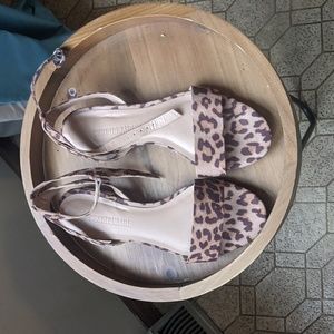 Leopard Print Sandle